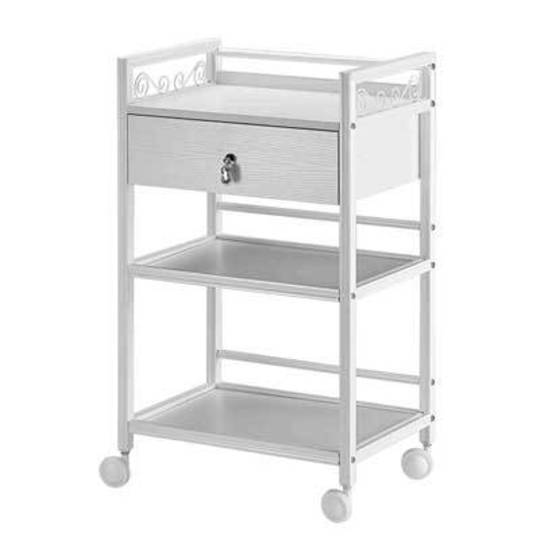 THREE TIER TROLLEY – ONE DRAWER image 0